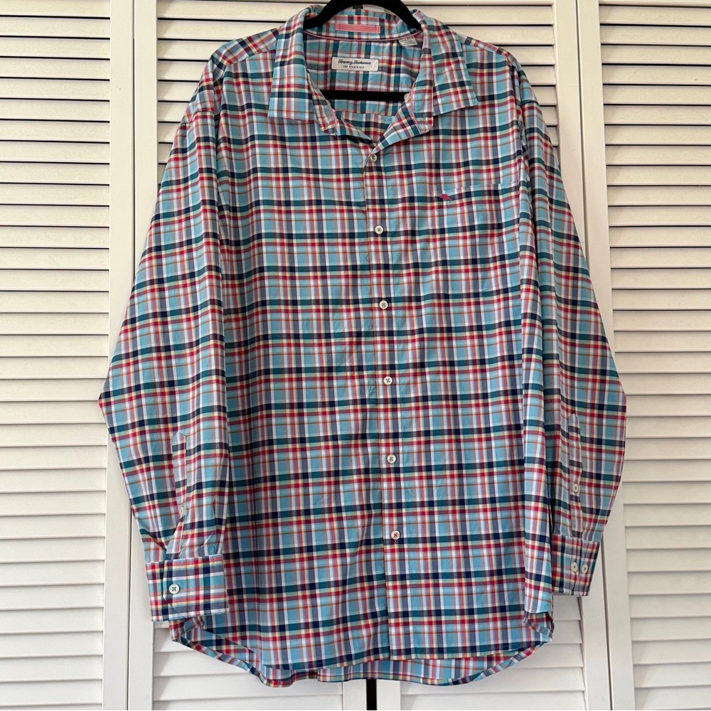 Tommy Bahama Shirt Men’s 3XL Multicolor Siesta Key Performance Stretch